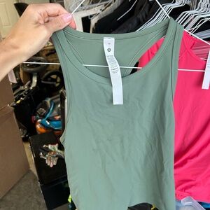 Lululemon Olive Green Tank Top